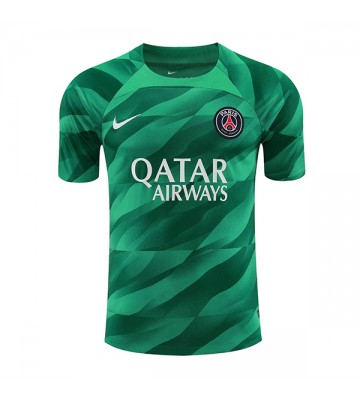 Lacne Muži Futbalové dres Paris Saint-Germain Brankarsky  2023-24 Krátky Rukáv - Domáci